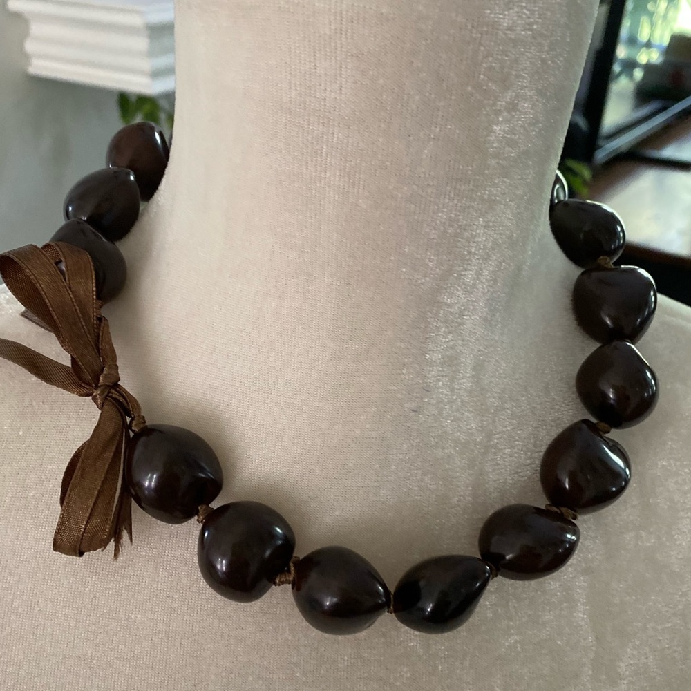 Kukui Nut Necklace from Maui